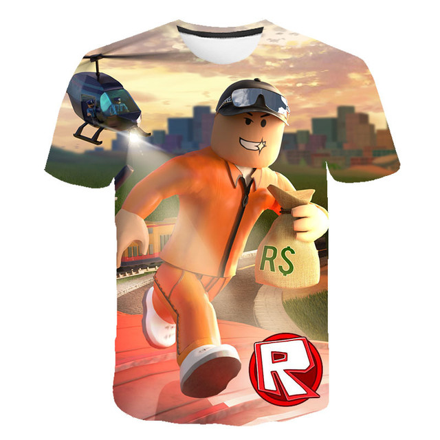 2023 Robloxing Kid T Shirt Boys Game Sports T-shirt Child Cartoon Short  Sleeve Top 3d Printing Casual Street Harajuku Clothes - T-shirts -  AliExpress